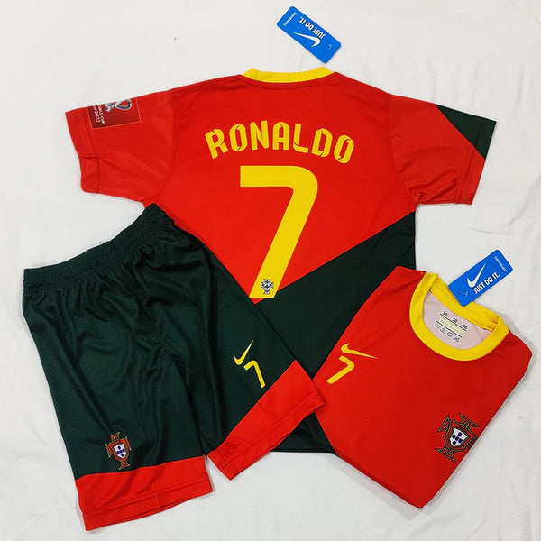 PORTUGAL - Kids RONALDO Football Kit ⚽🇵🇹